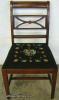  Mahogany Needlepoint Dining Chair 