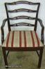  Mahogany Ribbon Back Dining Chair 