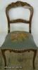  Ornate Victorian Needlepoint Chair 