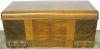  Walnut Art Deco Cedar Chest 