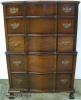  Mahogany Ball And Claw 5 Drawer Chest 