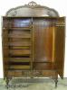 Burl Walnut Wardrobe Burl Walnut Wardrobe