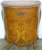 Ornate Shell Carved Inlaid Nightstand Ornate Shell Carved Inlaid Nightstand
