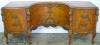 Ornate Shell Carved Inlaid Vanity Ornate Shell Carved Inlaid Vanity