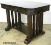  Empire Mahogany Library Table 