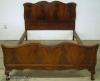  Flame Mahogany Full Size Bed 