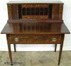  Flame Mahogany Tambour Desk 