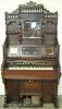  Highback Walnut Pump Organ With Mirror 