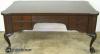  Mahogany Ball And Claw Executive Desk 