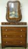  Empire Flame Mahogany Wishbone Dresser 