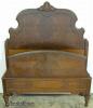Burl Walnut Twin Bed Burl Walnut Twin Bed