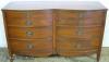  Mahogany Double Dresser 