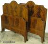 Pair Flame Mahogany Twin Beds Pair Flame Mahogany Twin Beds