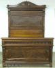 Victorian Walnut Bed Victorian Walnut Bed