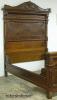 Victorian Walnut Bed Victorian Walnut Bed