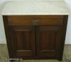 Walnut Marbletop Washstand Walnut Marbletop Washstand