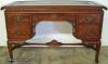  Flame Mahogany Flat Top Desk 
