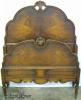 Burl Walnut Twin Bed Burl Walnut Twin Bed