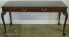 Drexel Mahogany Leather Top Library Table Drexel Mahogany Leather Top Library Table