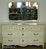  Paint Decorated Dresser Mirror 