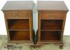  Pair Mahogany Nightstands 