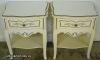  Pair Paint Decorated Nightstands 