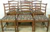  Set Mahogany Dining Chairs 