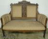  Walnut Eastlake Loveseat 