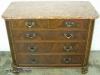 Flame Mahogany Marble Top Dresser Flame Mahogany Marble Top Dresser