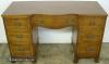 Mahogany Banded Inlay Kneehole Desk Mahogany Banded Inlay Kneehole Desk