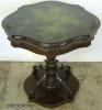 Mahogany Leather Top Lamp Table Mahogany Leather Top Lamp Table