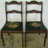 Mahogany Needlepoint Chairs Mahogany Needlepoint Chairs