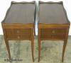 Pair Mahogany End Tables Pair Mahogany End Tables