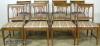  Set 8 Mahogany Dining Chairs 