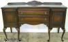 Queen Ann Walnut Sideboard 