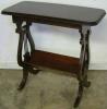  Mahogany Lyre Base Table 