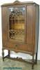  Walnut China Cabinet 