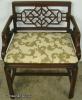 Mahogany Vanity Bench Mahogany Vanity Bench
