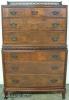 Ornate Flame Mahogany Chest Ornate Flame Mahogany Chest