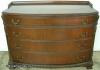 Ornate Flame Mahogany Dresser Ornate Flame Mahogany Dresser