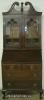 Queen Ann Mahogany Drop Front Desk Bookcase Queen Ann Mahogany Drop Front Desk Bookcase