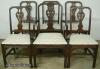 Set 6 Ornate Mahogany Dining Chairs Set 6 Ornate Mahogany Dining Chairs