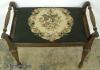 Walnut Vanity Bench Walnut Vanity Bench