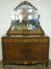 Ornate Burl Walnut Dresser Ornate Burl Walnut Dresser