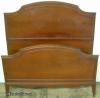 Single Mahogany Twin Bed Single Mahogany Twin Bed