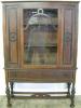  Walnut China Cabinet 