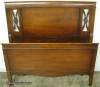  Mahogany Twin Bed 