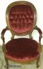  Victorian Walnut Palor Chair 