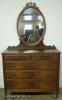  Burl Walnut Dresser 