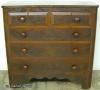  Early Flame Mahogany Chest 